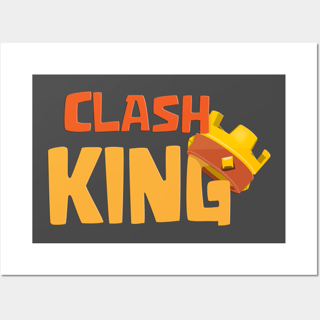 Clash King Wall Art by Marshallpro